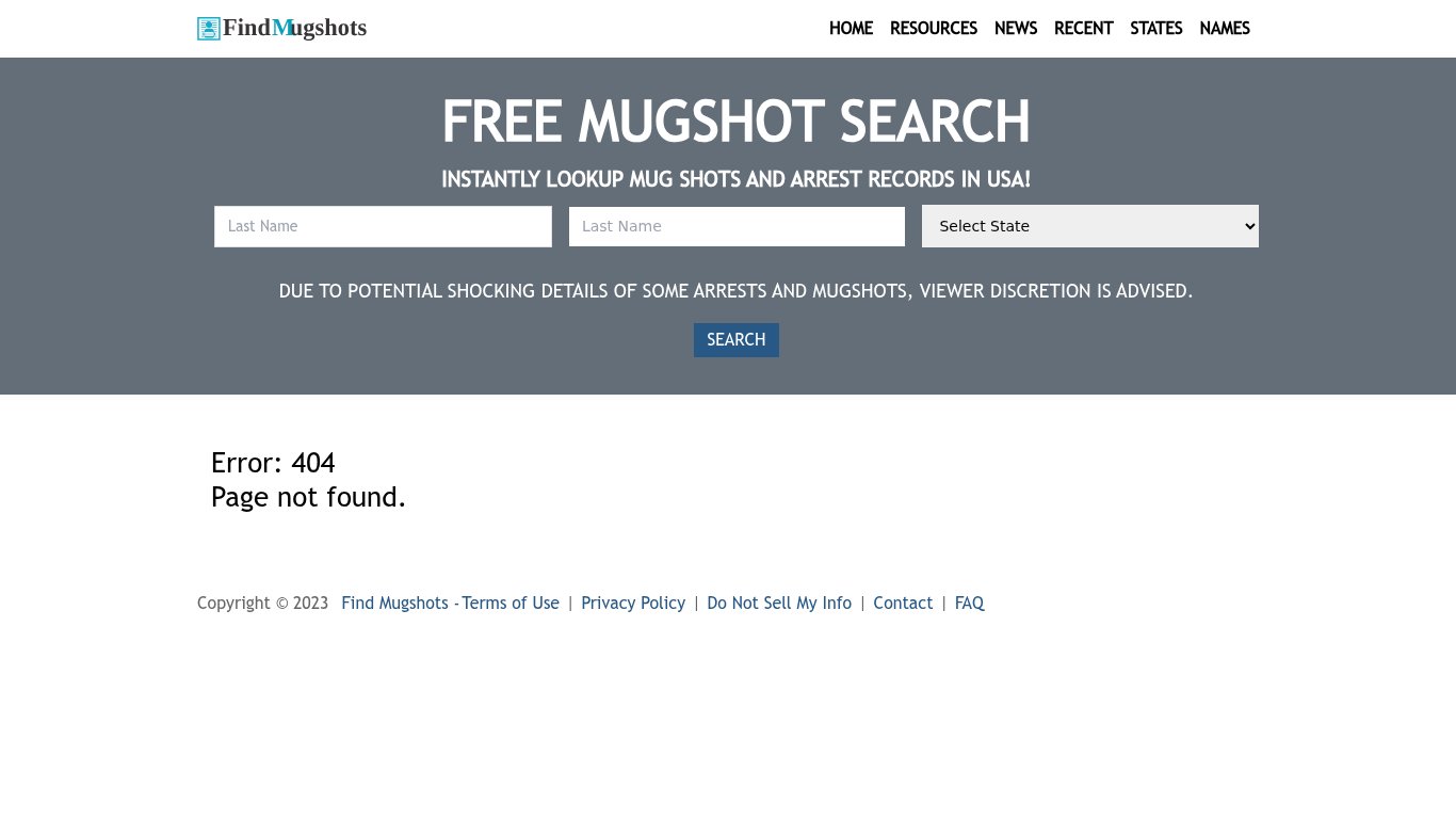 Find Rhode Island Mugshots - Find Mugshots